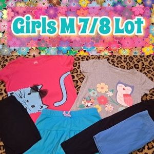😻 (6) Piece Lot 🌻 Shirts Shorts Leggings